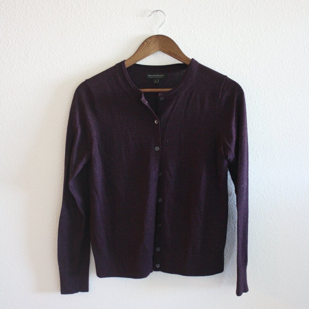 Banana Republic Extra Fine Merino Cardigan